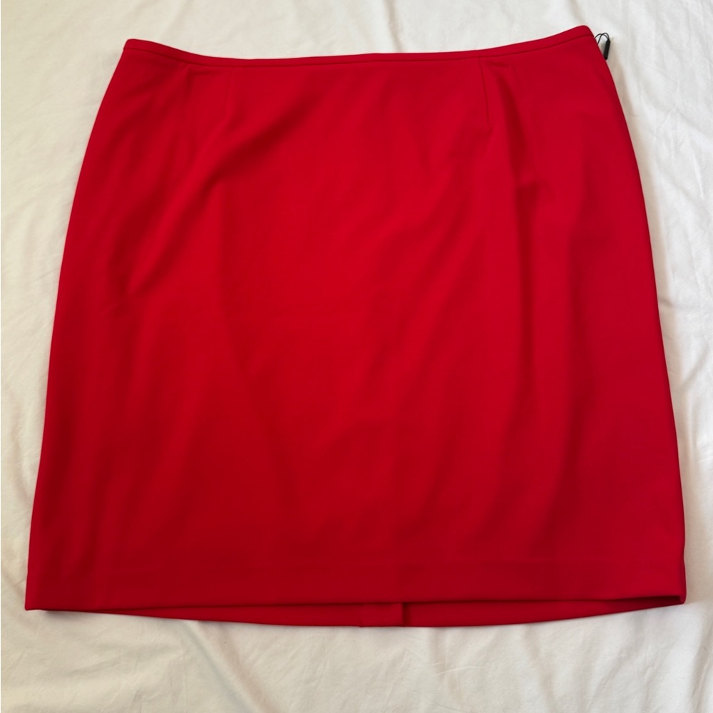 NWT Calvin Klein Solid Pencil Skirt